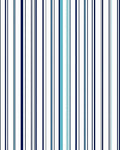 Navy Blue Aqua Vertical Stripe Pattern Rug