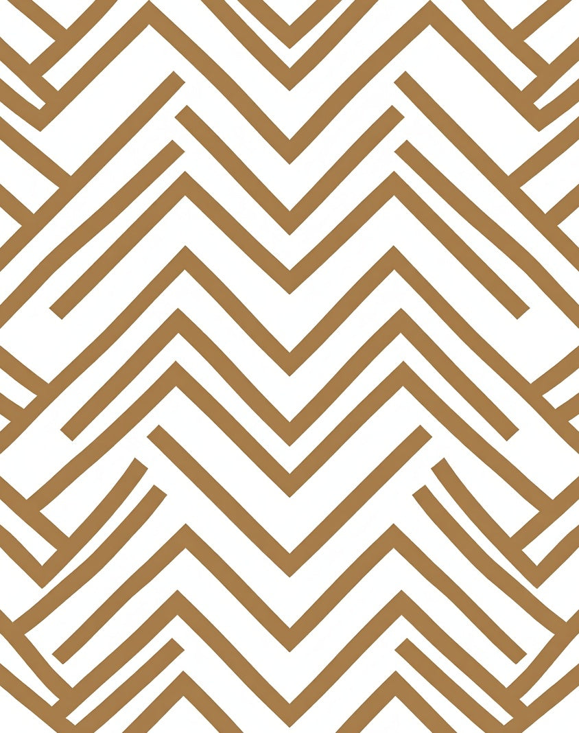 Geometric Herringbone Design Rug