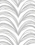 Abstract Brushstroke Palm Leaf Design Rug