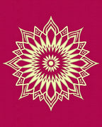 Floral Symmetry Pattern Design Rug