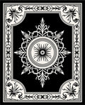 Classic Scrollwork Starburst Pattern Rug