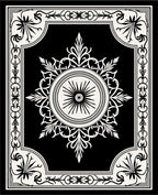 Classic Scrollwork Starburst Pattern Rug
