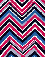 Bold Geometric Chevron Pattern Design Rug