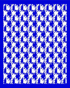 Classic Houndstooth Pattern Design Rug