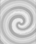 Grey Neutral Spiral Pattern Rug