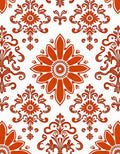 Classic Floral Damask Pattern Rug