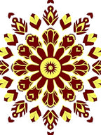Mandala Floral Patterned Rug
