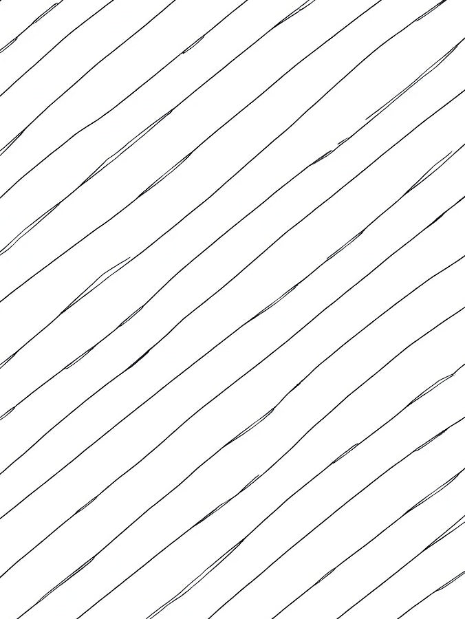 Simple Sketched Diagonal Lines Rug
