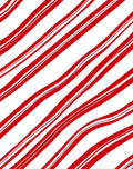 Crisp Red White Diagonal Candy Cane Stripes Rug