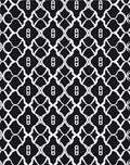 Monochromatic Lattice Pattern Rug