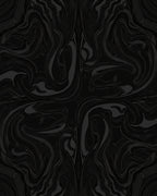 Dark Abstract Swirl Pattern Rug
