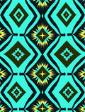 Bold Diamond Tribal Pattern Rug