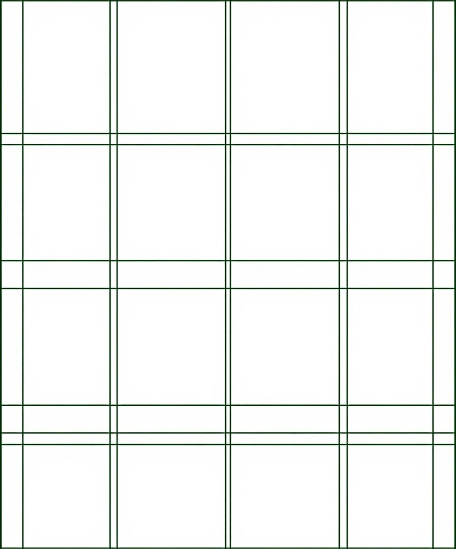 Classic Plaid Grid Pattern Rug