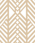 Geometric Abstract Stripe Pattern Rug