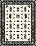 Bold Traditional Geometric Pattern Rug