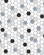 Geometric Hexagon Pattern Rug
