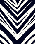 Sharp Angled Stripes Pattern Rug