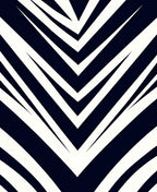Sharp Angled Stripes Pattern Rug