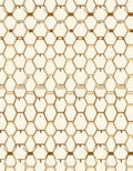 Geometric Honeycomb Style Pattern Rug