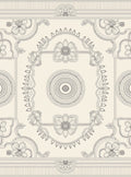 Classic Floral Mandala Arch Design Rug