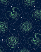Swirl Galaxy Pattern Rug