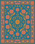 Floral Garden Art Nouveau Rug