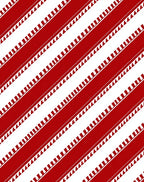 Diagonal Red White Stripe Pattern Rug