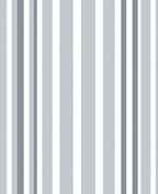 Modern Grey Stripe Pattern Rug