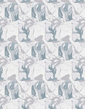 Arctic Abstract Organic Flow Rug