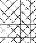 Geometric Diamond Starburst Pattern Rug