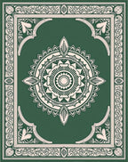 Classic Mandala Geometric Pattern Rug