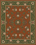 Art Nouveau Floral Garden Rug