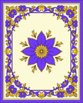 Victorian Floral Swirls Rug