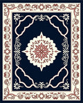 Ornate Floral Mandala Patterned Rug