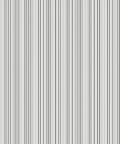 Minimalist Black White Thin Stripe Pattern Rug