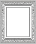Ornate Geometric Border Design Rug