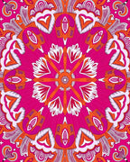 Vibrant Mandala Geometric Pattern Rug