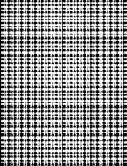 Classic Houndstooth Pattern Rug