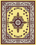 Bold Floral Mandala Pattern Rug