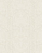Abstract Linear Ancient Symbol Pattern Rug