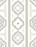 Symmetrical Abstract Geometric Pattern Rug