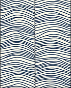Minimalist Curved Line Pattern Rug