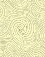 Abstract Swirls Triangles Pattern Rug