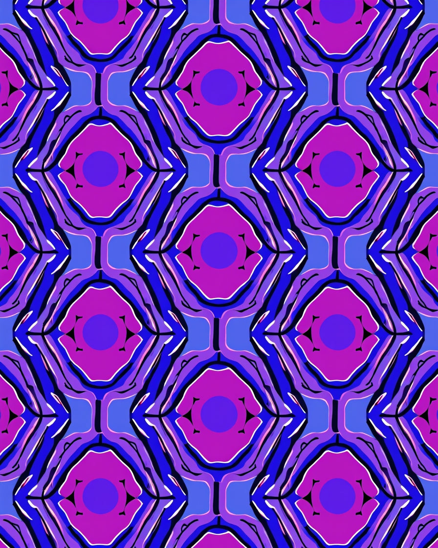 Bold Geometric Abstract Pattern Rug
