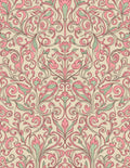Vintage Floral Swirls Cream Rug