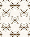 Natural Branch 7 Snowflake Pattern Rug