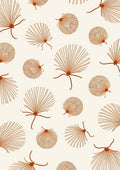 Minimalist Shell Fan Art Rug