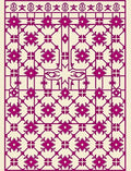 Ornate Geometric Lattice Pattern Rug