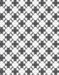 Monochromatic Abstract Geometric Tile Pattern Rug