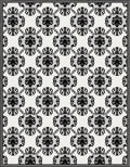 Classic Floral Motif Area Rug